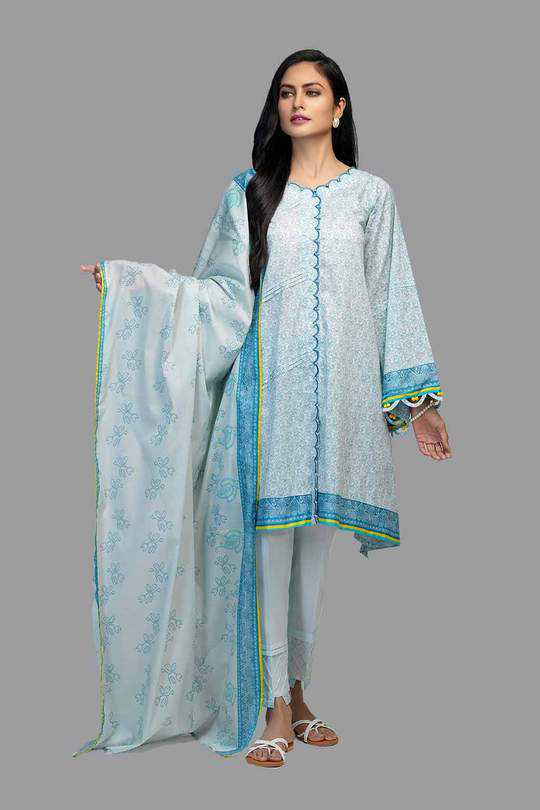 Asman - 3 Pc Bonanza Satrangi Summer Volume 2 2021