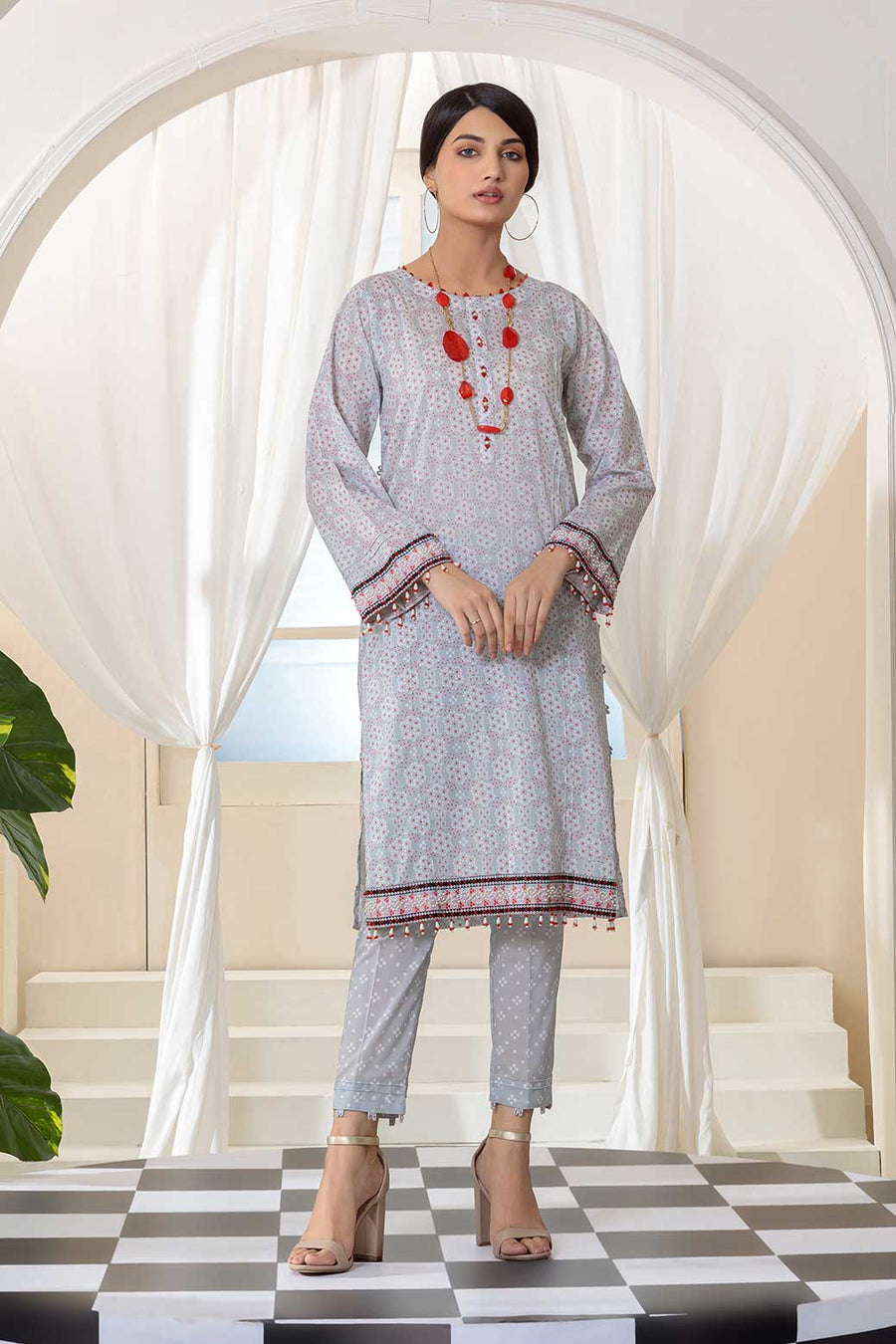 Bonanza Satrangi Qurbat Rst222p02 Summer Collection 2022 Online Shopping