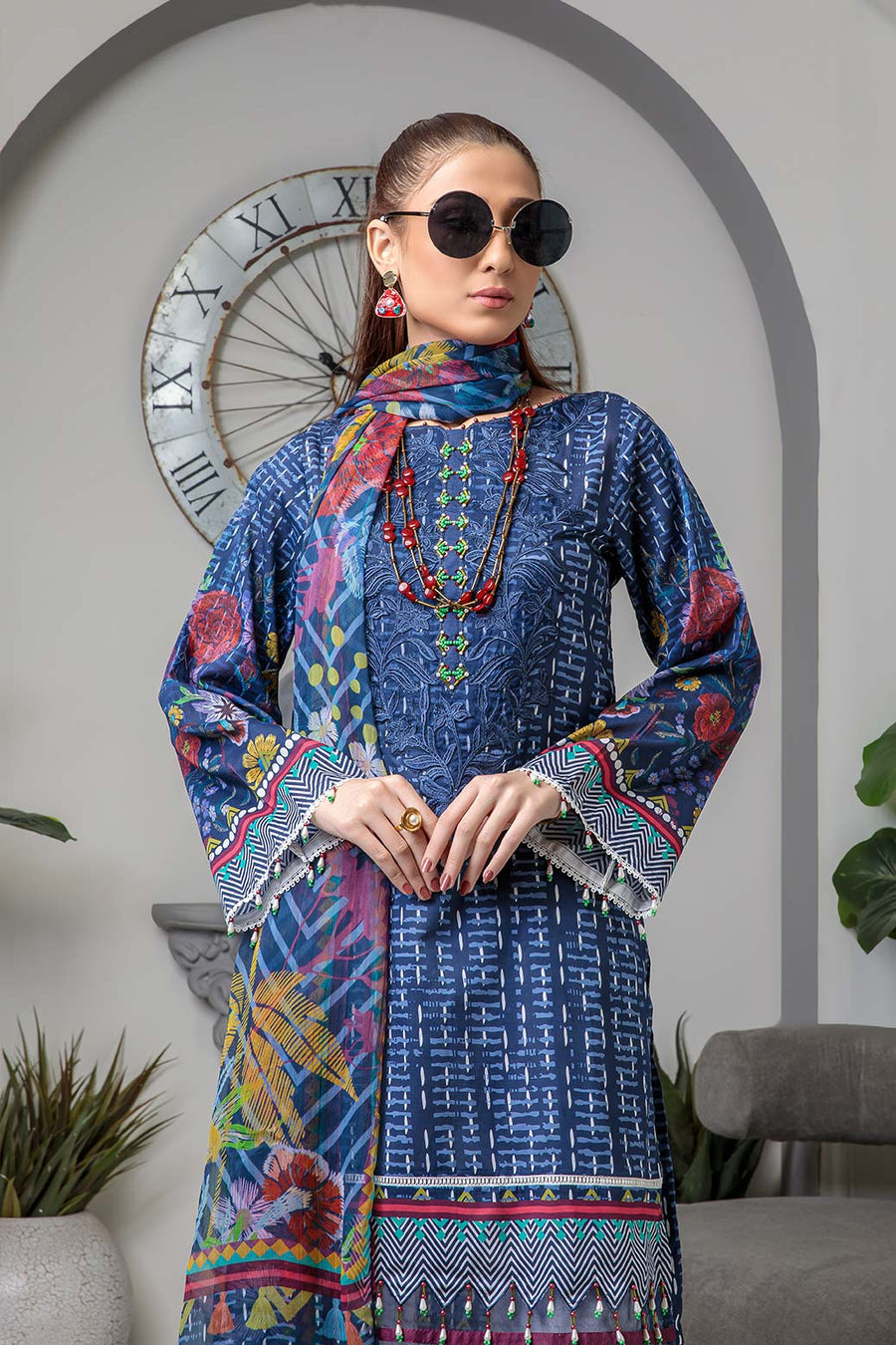 Bonanza Satrangi Floralicious Rst222p11 Summer Collection 2022 Online Shopping