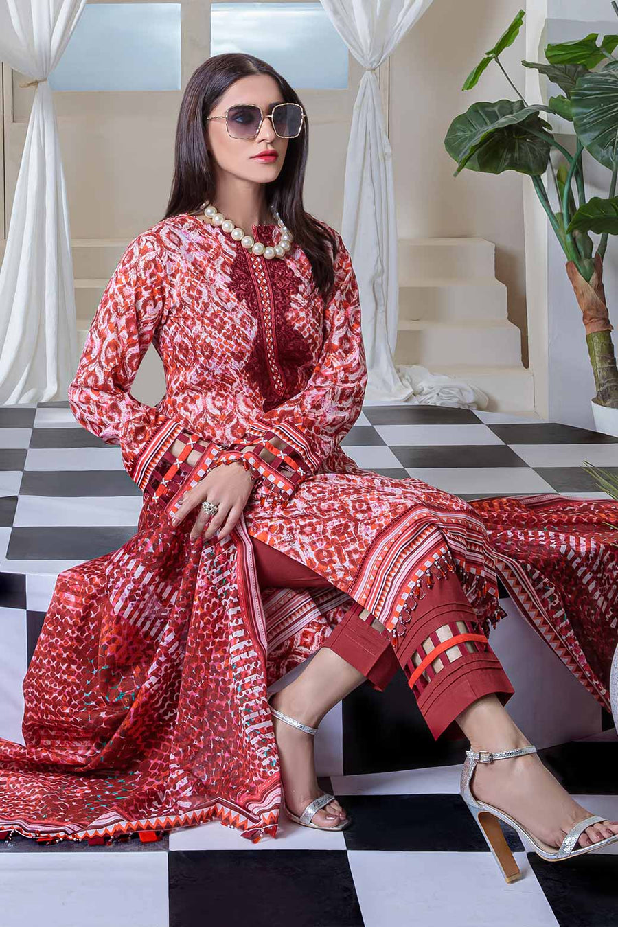 Bonanza Satrangi Azal Rst223p35 Summer Collection 2022 Online Shopping