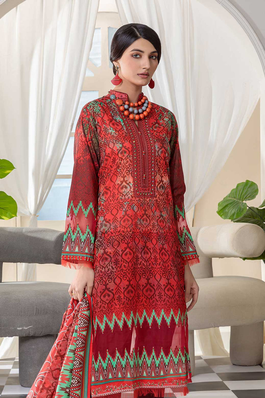 Bonanza Satrangi Noor Rst223p38 Summer Collection 2022 Online Shopping
