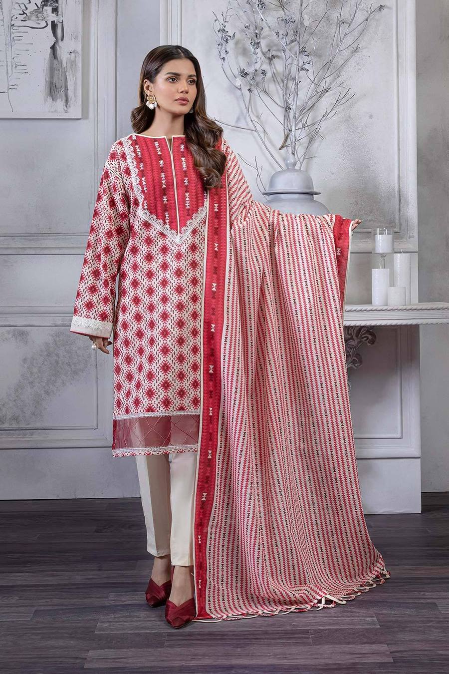 Rwr213p32 Red Bonanza Satrangi Winter New Edition 2021