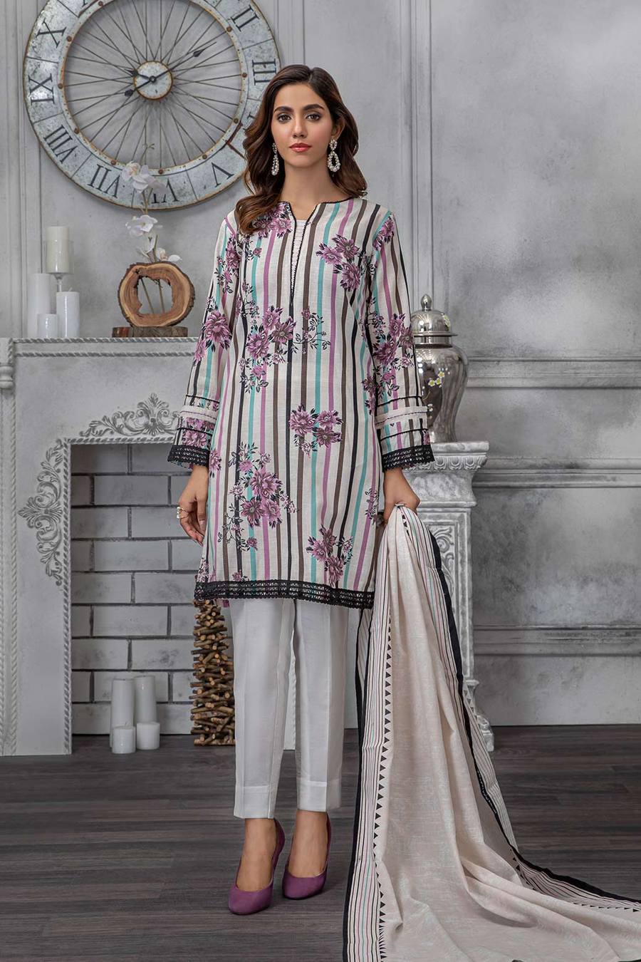 Rwr213p34 White Bonanza Satrangi Winter New Edition 2021