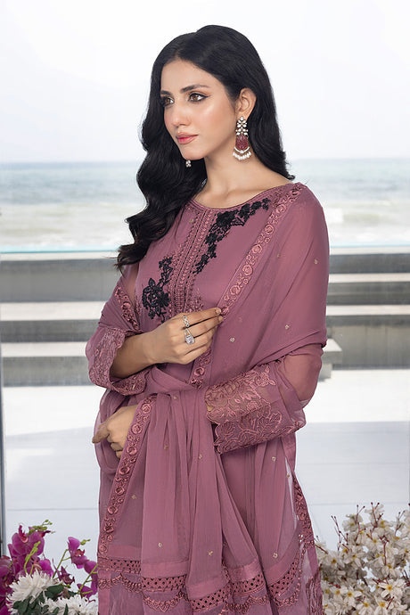 Azure RozyGlaze  Eid Collection Hania Amir Luxe Hand Embellished 3pcs Festive Collection Online Shopping
