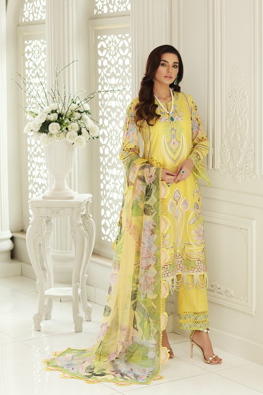 Sv202 Lily Sunrise Sable Vogue Eid Collection 2021