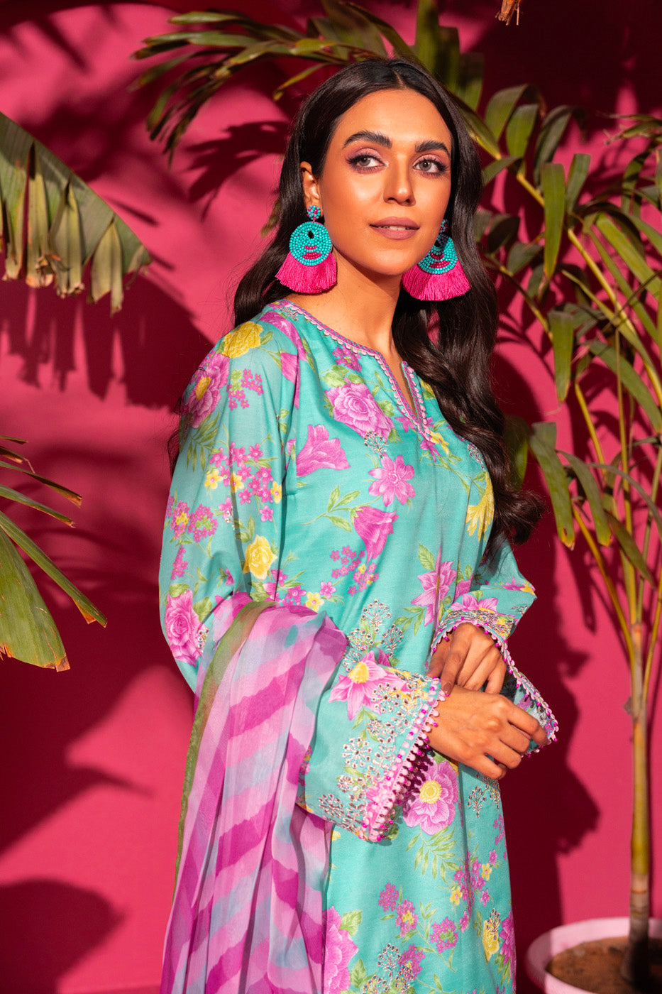 Alkaram SEC-24-24-Ferozi Rang E Bahar Collection Online Shopping