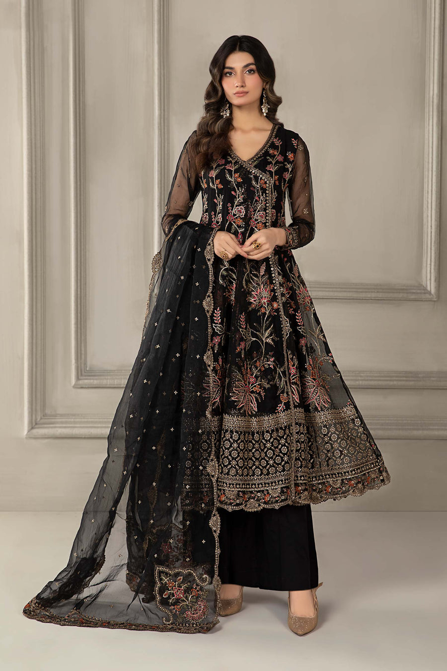 Maria B SF-EF24-19 Evening Wear Collection Online Shopping