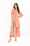 Alkaram Studio SS-12-24 Orange Spring Summer Collection Online Shopping