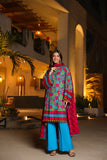 Alkaram Studio SS-18-24 Blue Spring Summer Collection Online Shopping