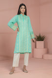 Bonanza Satrangi Aqua Green Lawn Chikankari Kurti Ssk221p08 Eid Pret 2022 Online Shopping