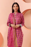 Bonanza Satrangi Pink Lawn Suit Ssk222p18 Eid Pret 2022 Online Shopping
