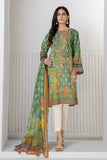 Bonanza Satrangi Green Lawn Suit Ssk222p21 Eid Pret 2022 Online Shopping