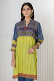 Bonanza Satrangi Blue Lawn Suit Ssk222p26 Eid Pret 2022 Online Shopping