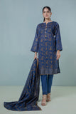 Bonanza Satrangi Blue Lawn Suit Ssk223p53 Eid Pret 2022 Online Shopping
