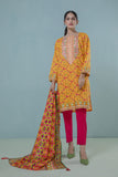 Bonanza Satrangi Yellow Lawn Suit Ssk223p54 Eid Pret 2022 Online Shopping