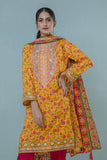 Bonanza Satrangi Yellow Lawn Suit Ssk223p54 Eid Pret 2022 Online Shopping