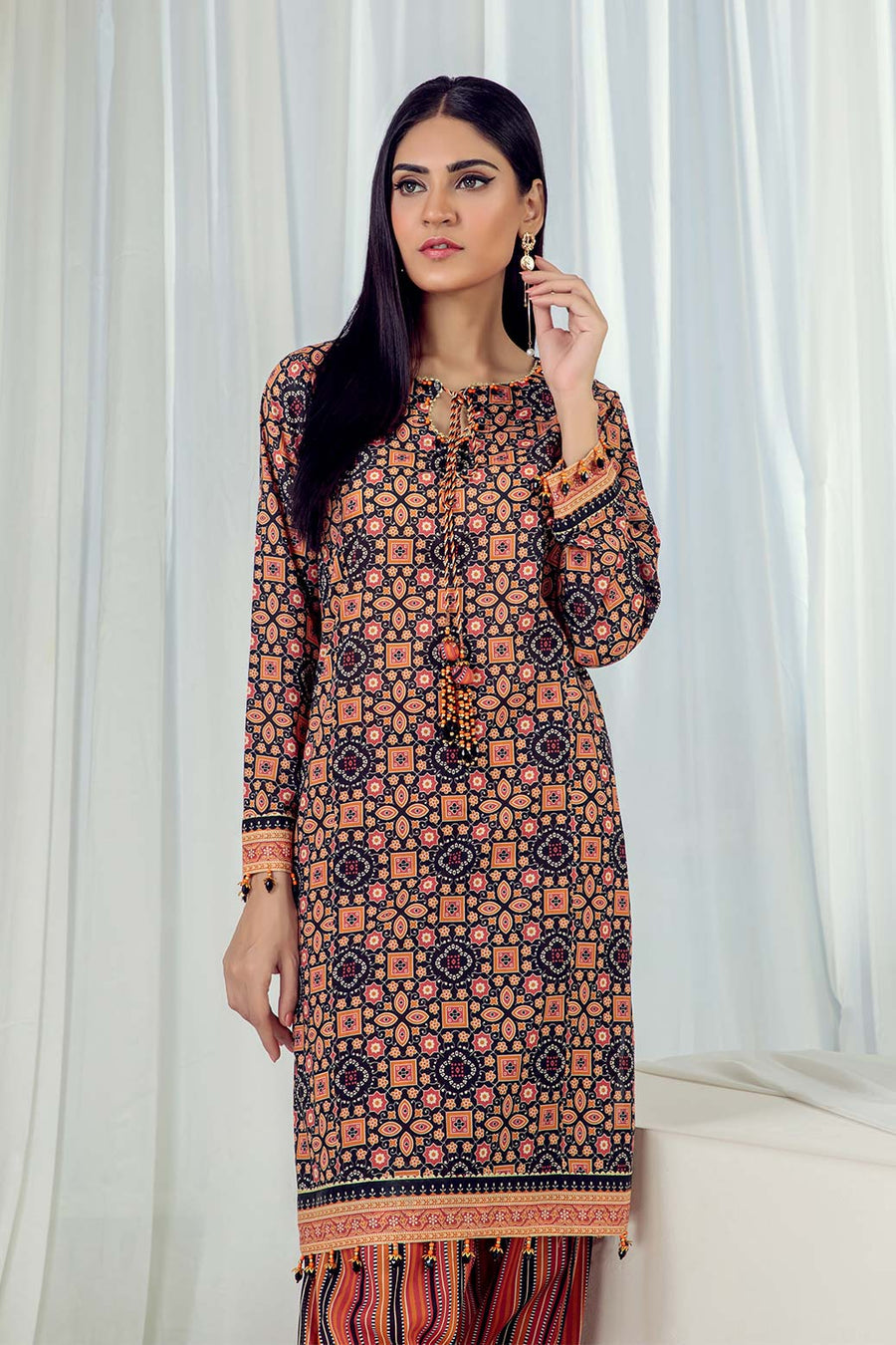 Bonanza Satrangi Ajrak Sso222p06 Summer Collection 2022 Online Shopping