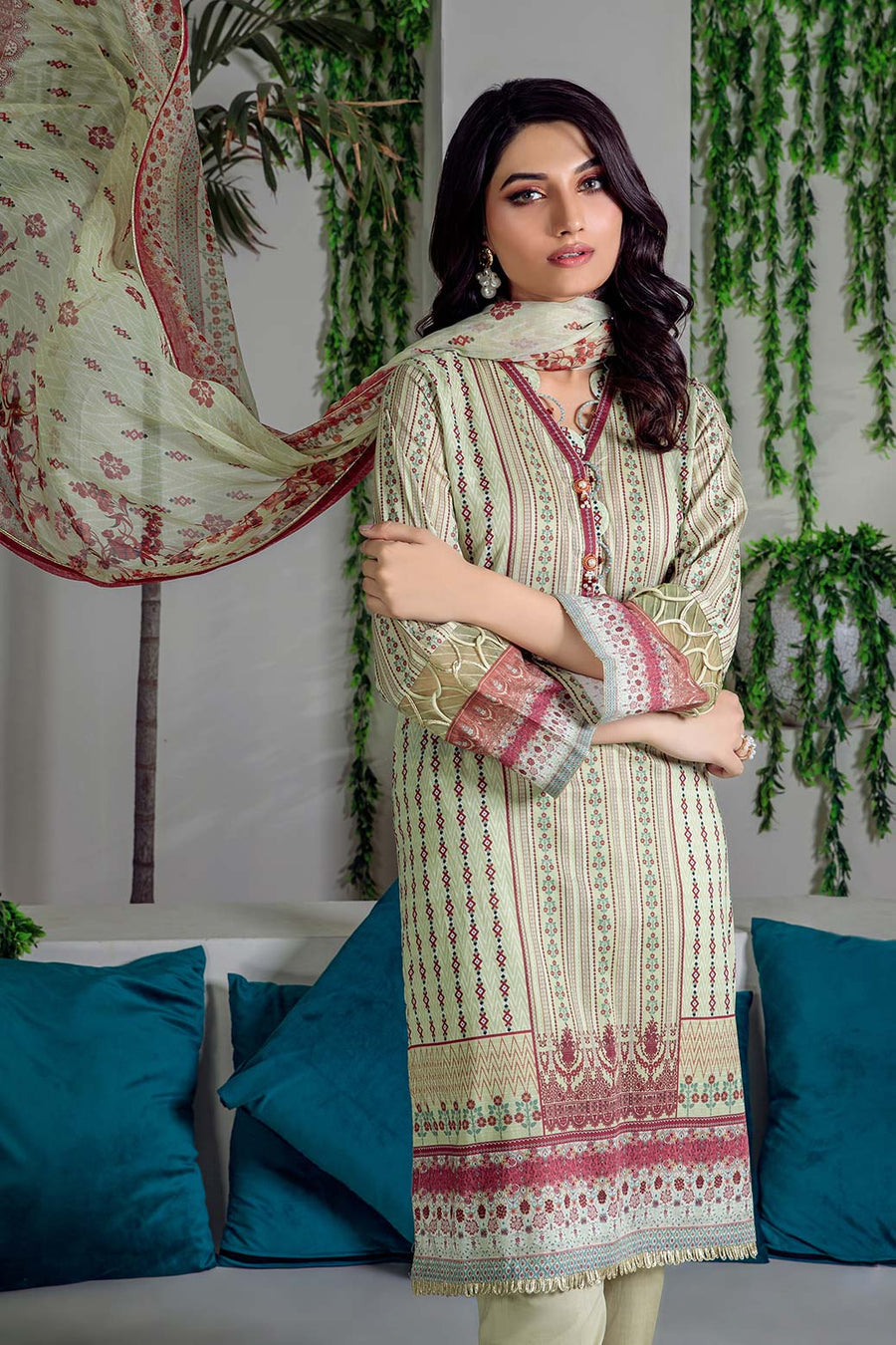 Bonanza Satrangi Twine Sso222p21 Summer Collection 2022 Online Shopping
