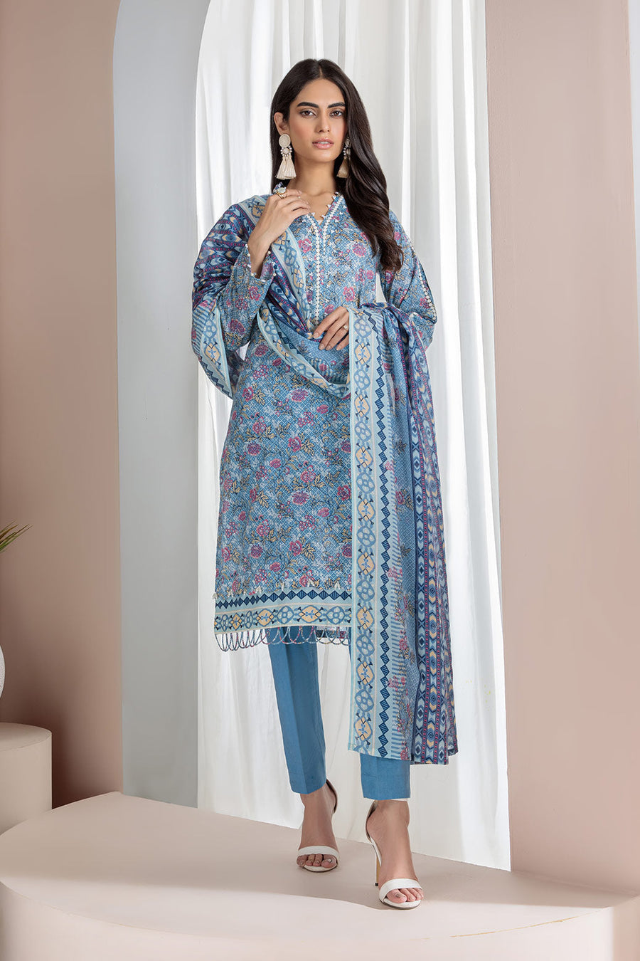Bonanza Satrangi Fresh Start Sso223p37 Summer Collection 2022 Online Shopping