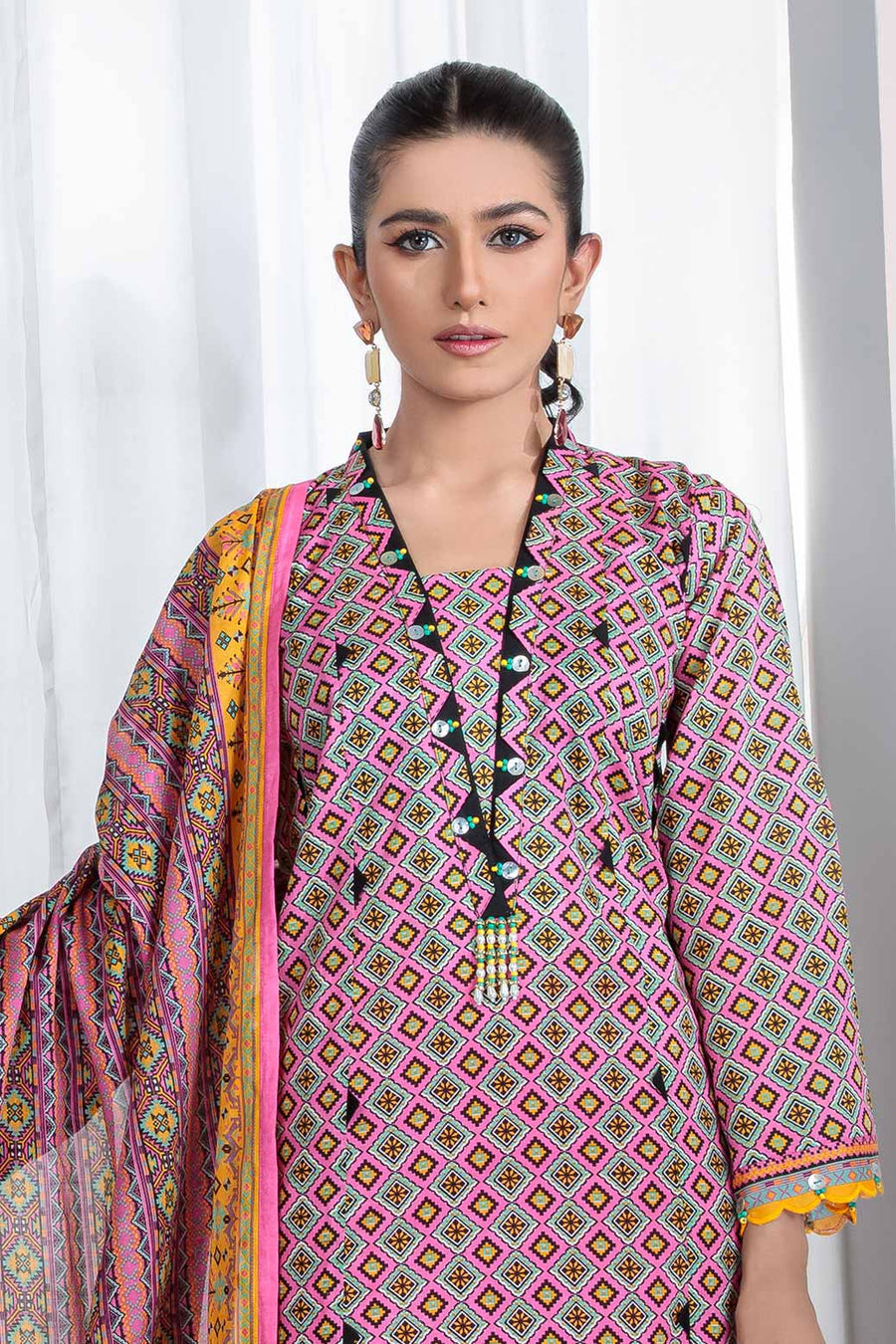Bonanza Satrangi Sso223p45 Pink Eid Prints 2022 Online Shopping