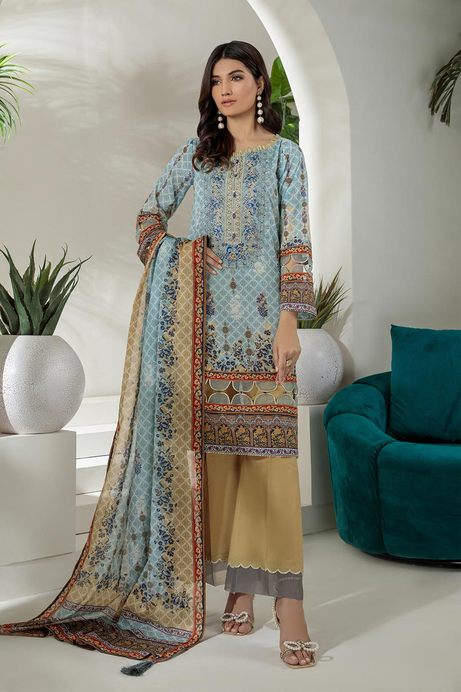 Bonanza Satrangi Libada Sso223p56 Summer Collection 2022 Online Shopping