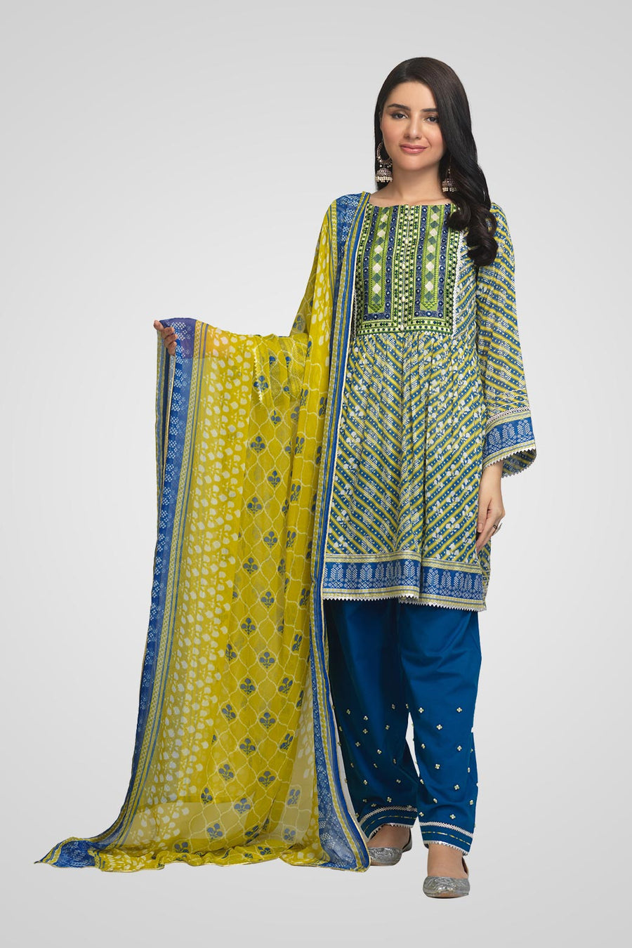 Bonanza Satrangi Summer Shower Ssr213p30 Summer Collection 2022 Online Shopping