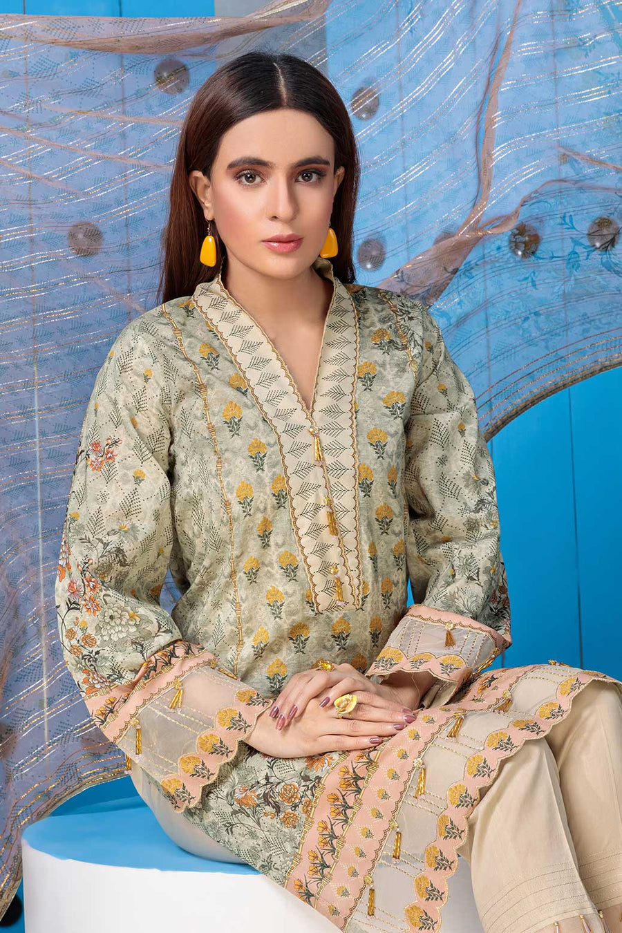 Bonanza Satrangi Ssr223p77 Beige Eid Prints 2022 Online Shopping