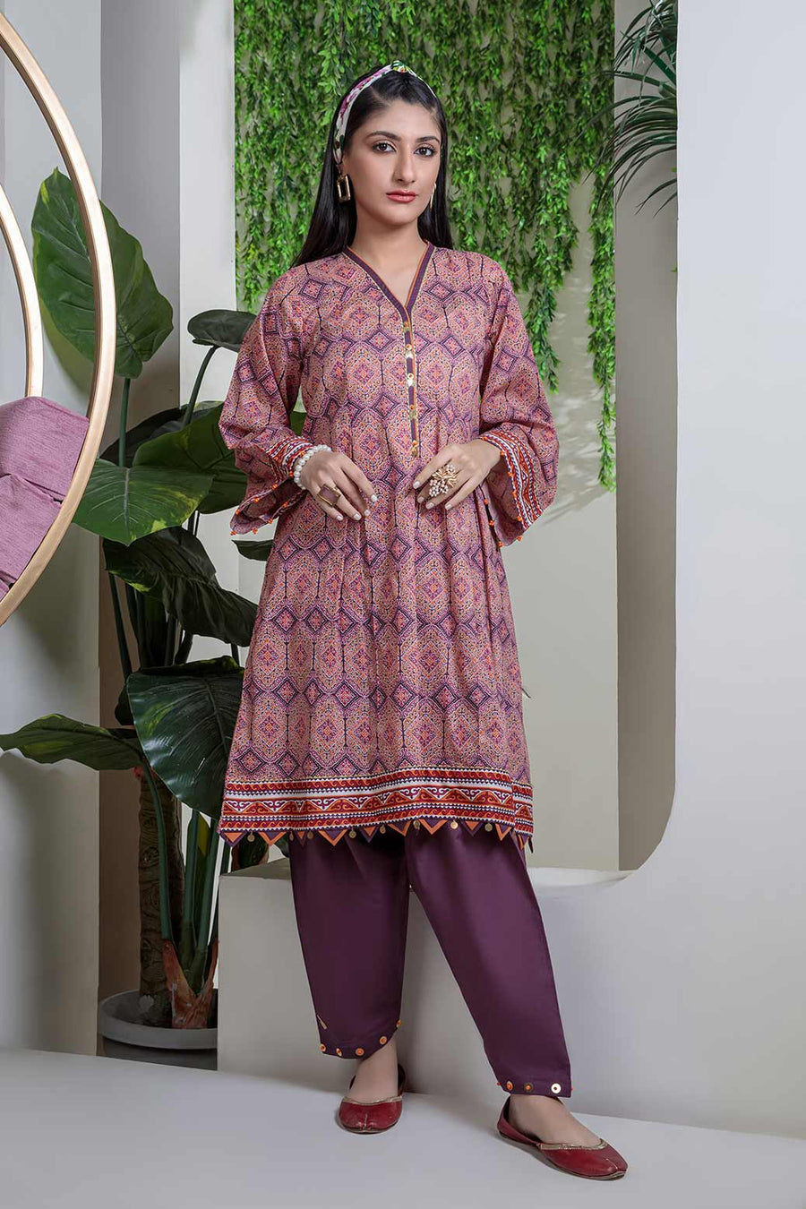 Bonanza Satrangi Muddle Sst222p02 Summer Collection 2022 Online Shopping
