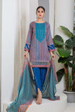 Bonanza Satrangi Sst222p05 Blue Eid Prints 2022 Online Shopping