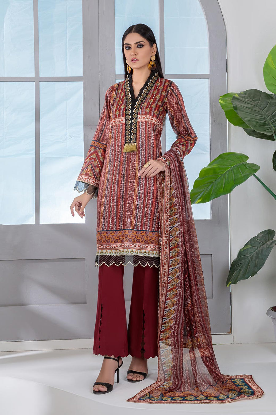 Bonanza Satrangi Frost Sst222p09 Summer Collection 2022 Online Shopping