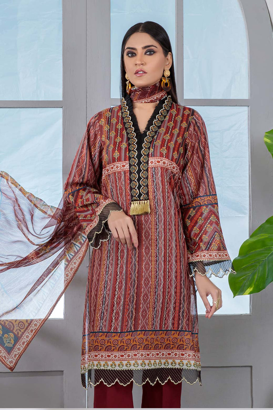Bonanza Satrangi Frost Sst222p09 Summer Collection 2022 Online Shopping