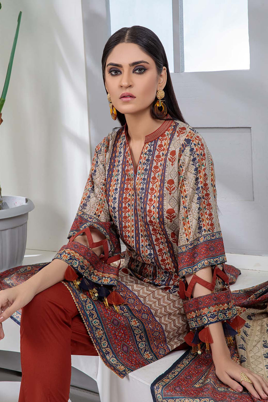 Bonanza Satrangi Iced Coffee Sst223p25 Summer Collection 2022 Online Shopping