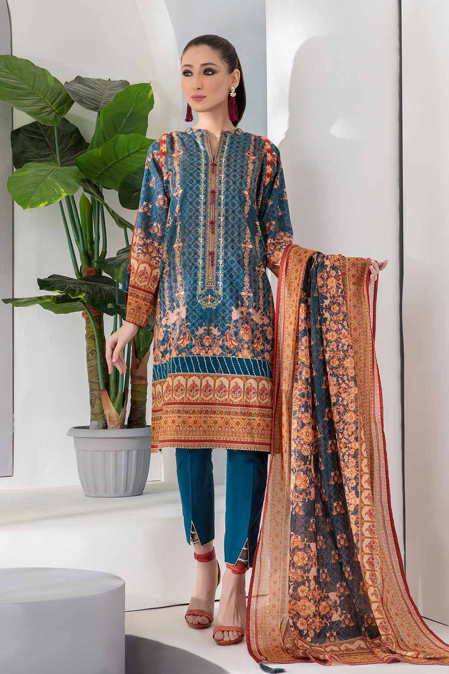 Bonanza Satrangi Royal Galaxy Sst223p29 Summer Collection 2022 Online Shopping