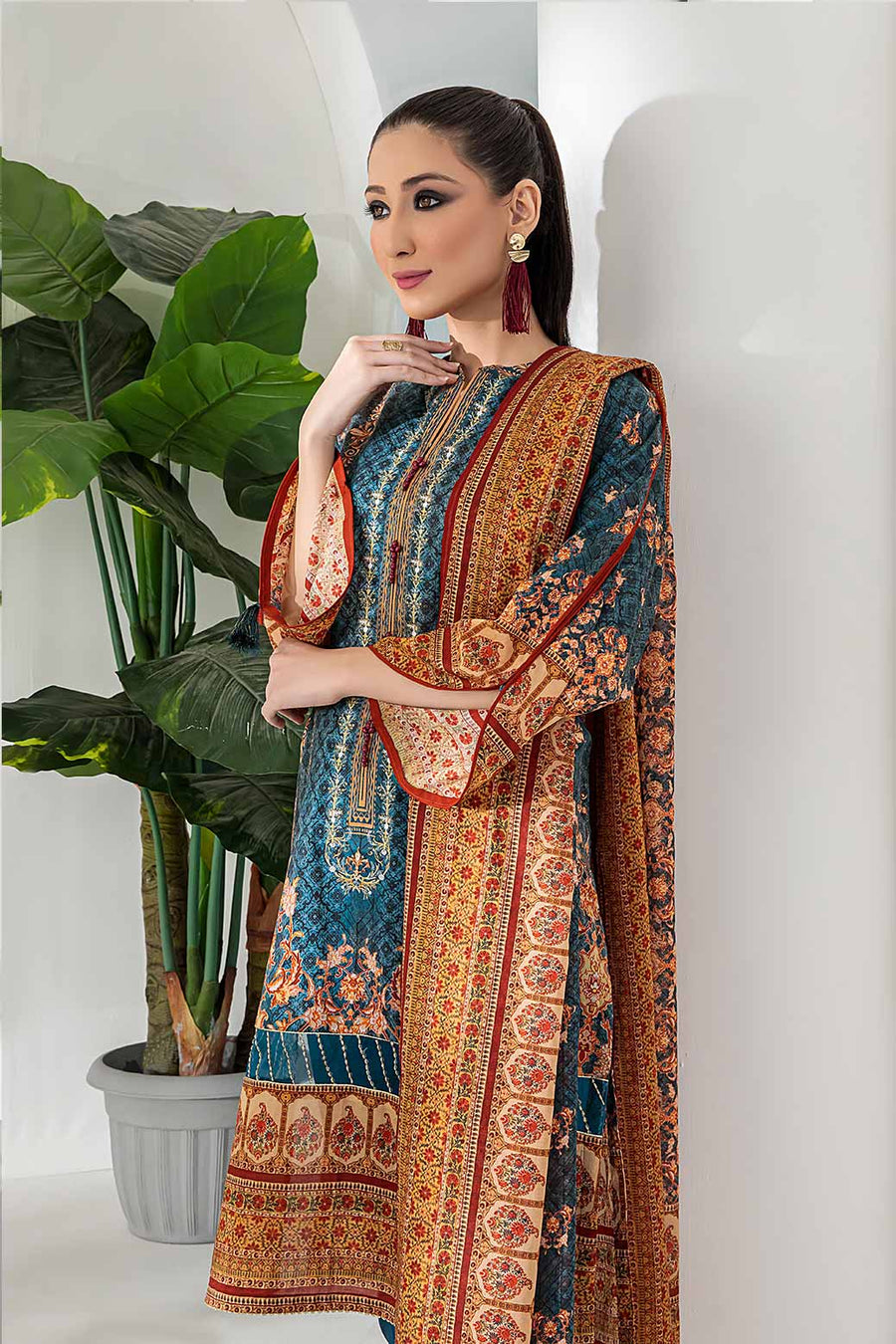 Bonanza Satrangi Royal Galaxy Sst223p29 Summer Collection 2022 Online Shopping