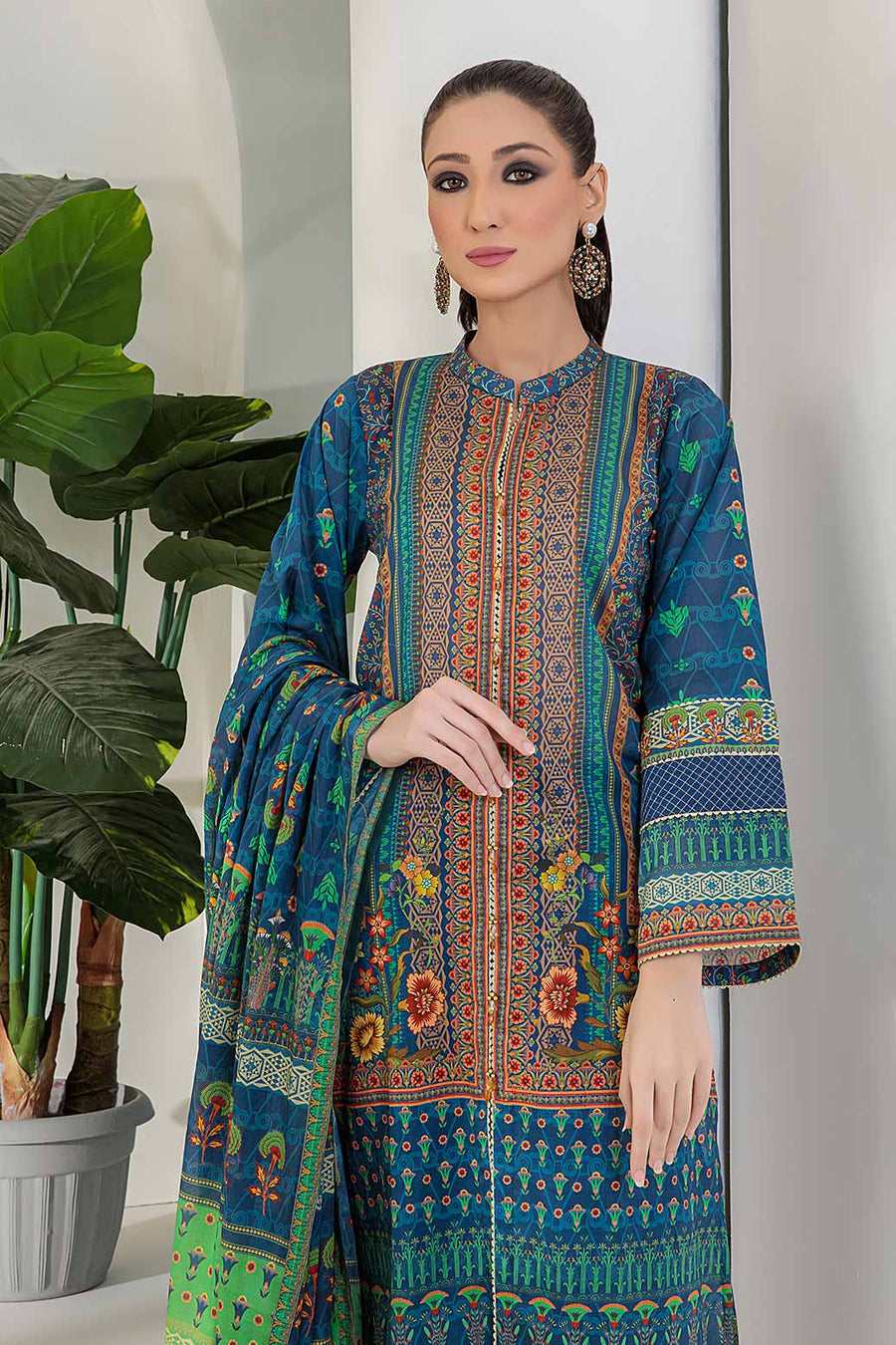 Bonanza Satrangi Stirling Sst223p39 Summer Collection 2022 Online Shopping