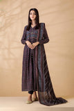 Bonanza Satrangi Black Cotton Suit (SWO223P62A) Winter Collection 2022 Online Shopping