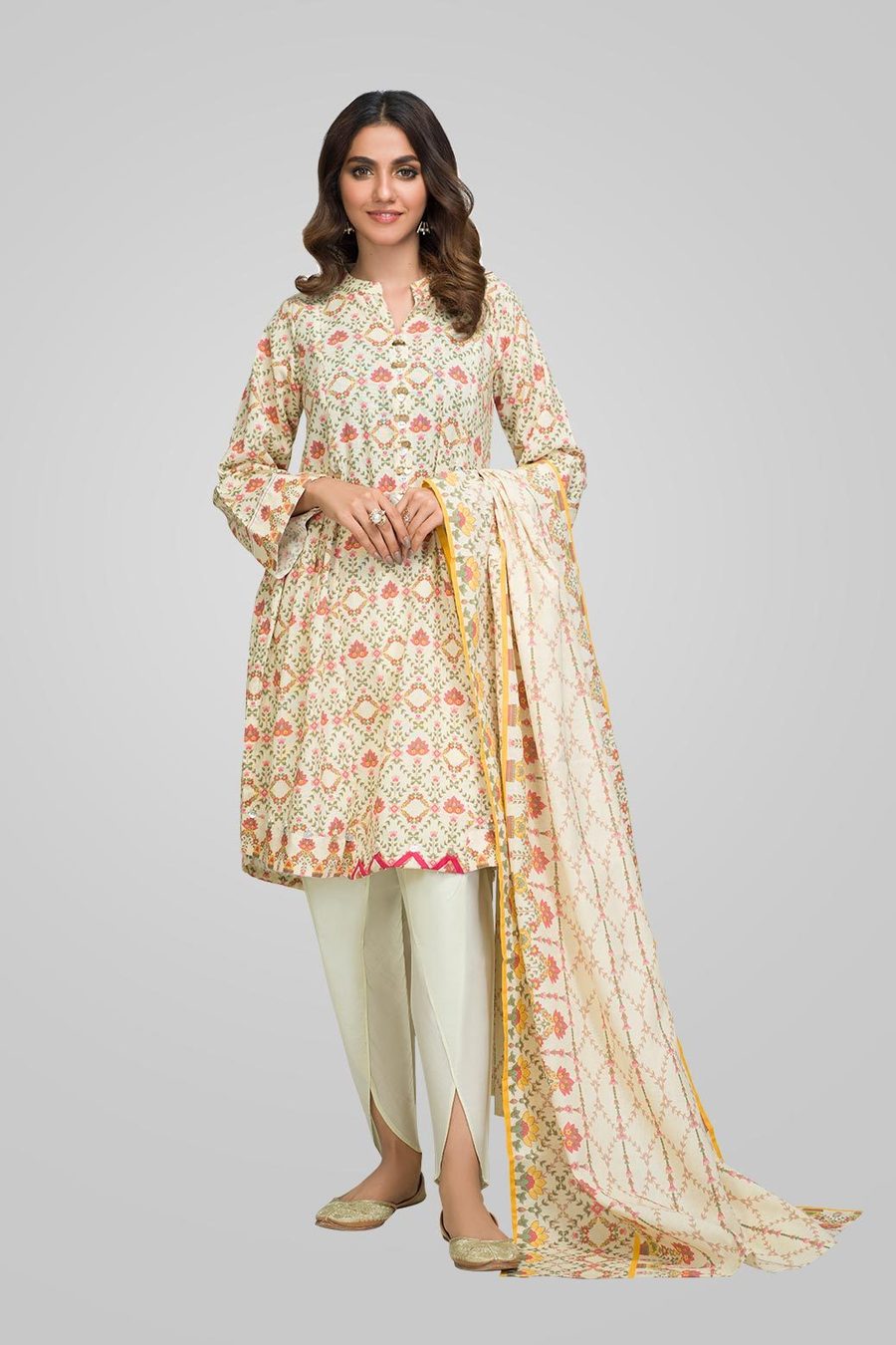 Swr213p03 Cream Bonanza Satrangi Winter New Edition 2021