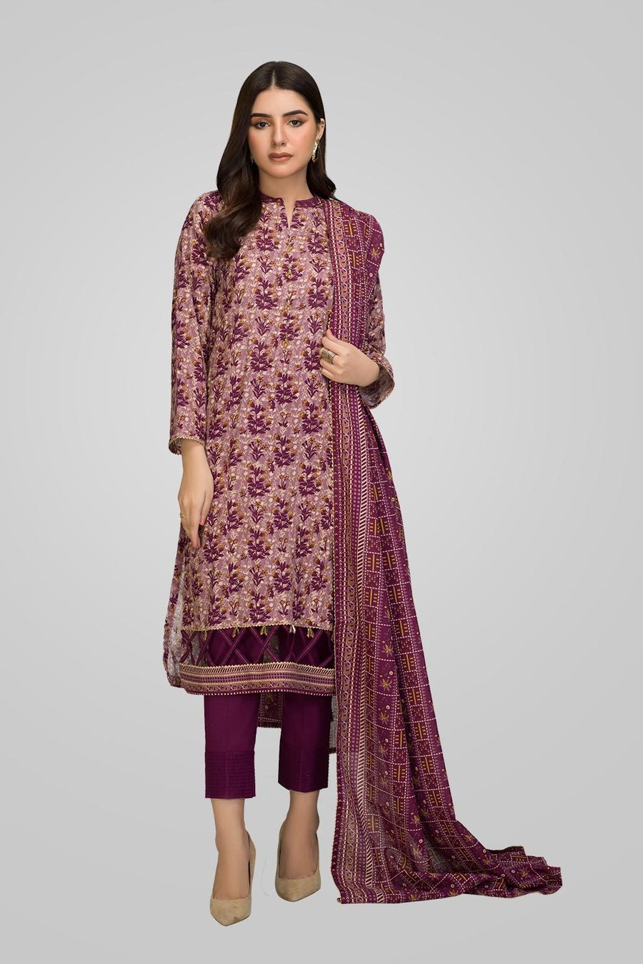 Swr213p04 Plum Bonanza Satrangi Winter New Edition 2021