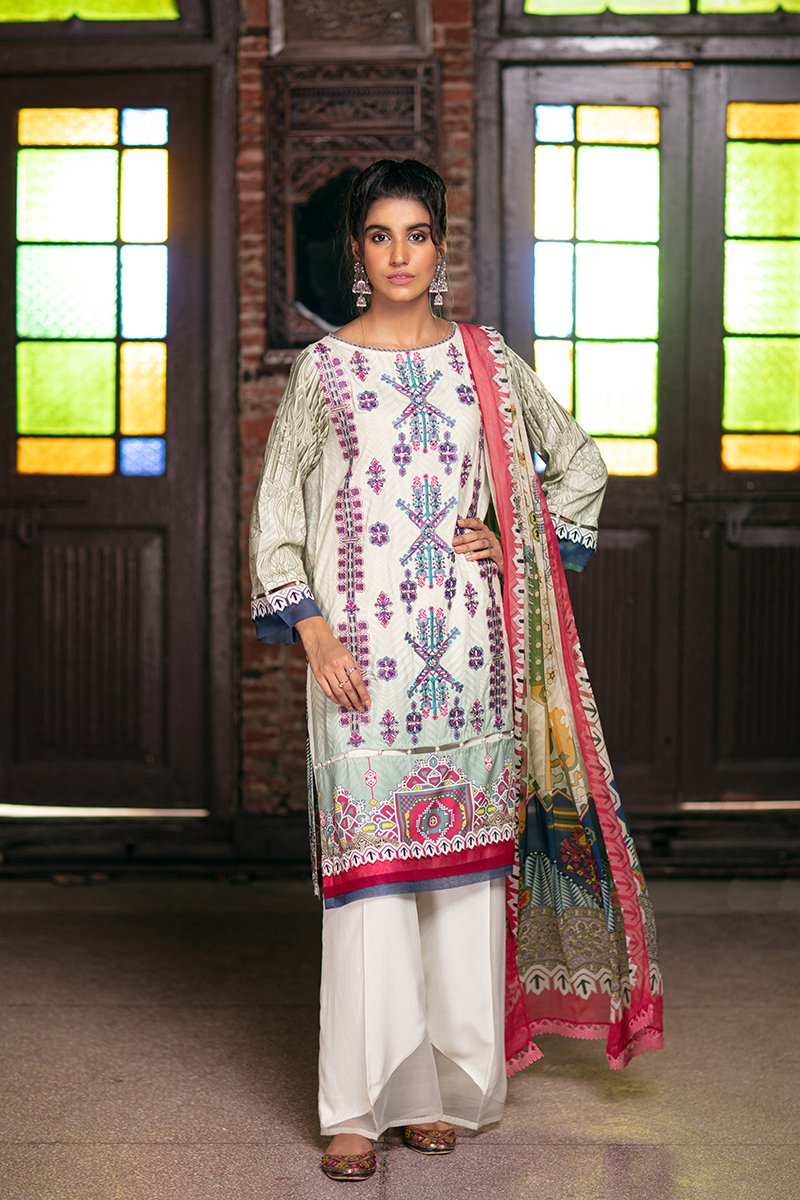 Rang Rasiya Tricot Zoya Linen Hand Embellished 2021