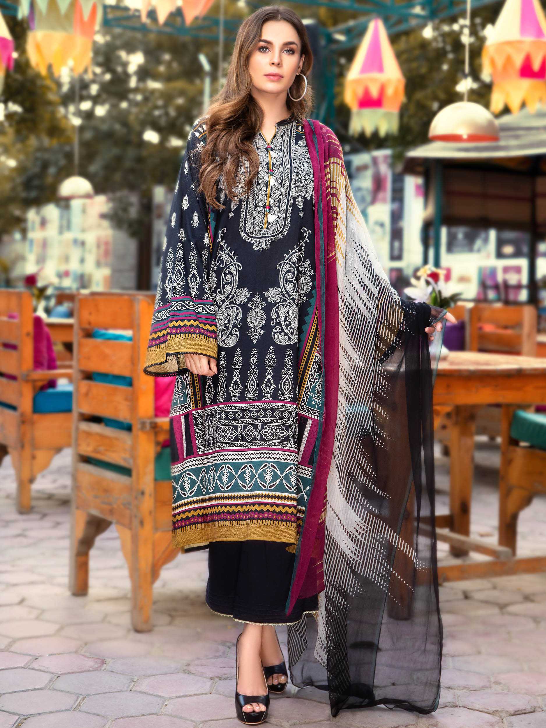 Limelight 2-Pc Cambric Suit U0804-2PC-BLK 2019 | Limelight Sale 2020