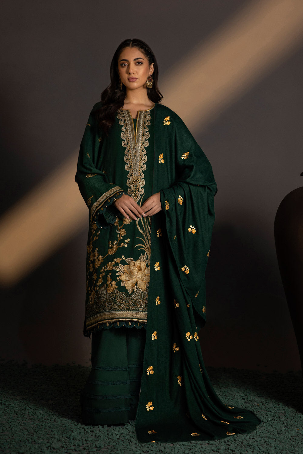 Sapphire U3E SG22V8 2 1 3 Piece - Embroidered Jacquard Suit Winter Vol 1 2022 Online Shopping