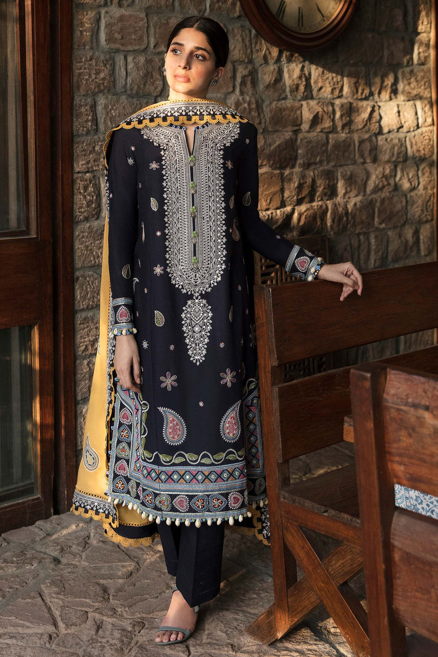 Zaha By Khadija Shah Vejah (ZF22-04) Festive Lawn Collection 2022 Online Shopping