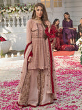 Sheer Beauty 3pc Heavy Embroidered Luxury Chiffon Suit Hc 00008 Salitex Summer Collection 2021