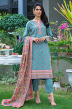 Zeen Woman WFM32201 Cerulean Noura Lawn 2022 Online Shopping