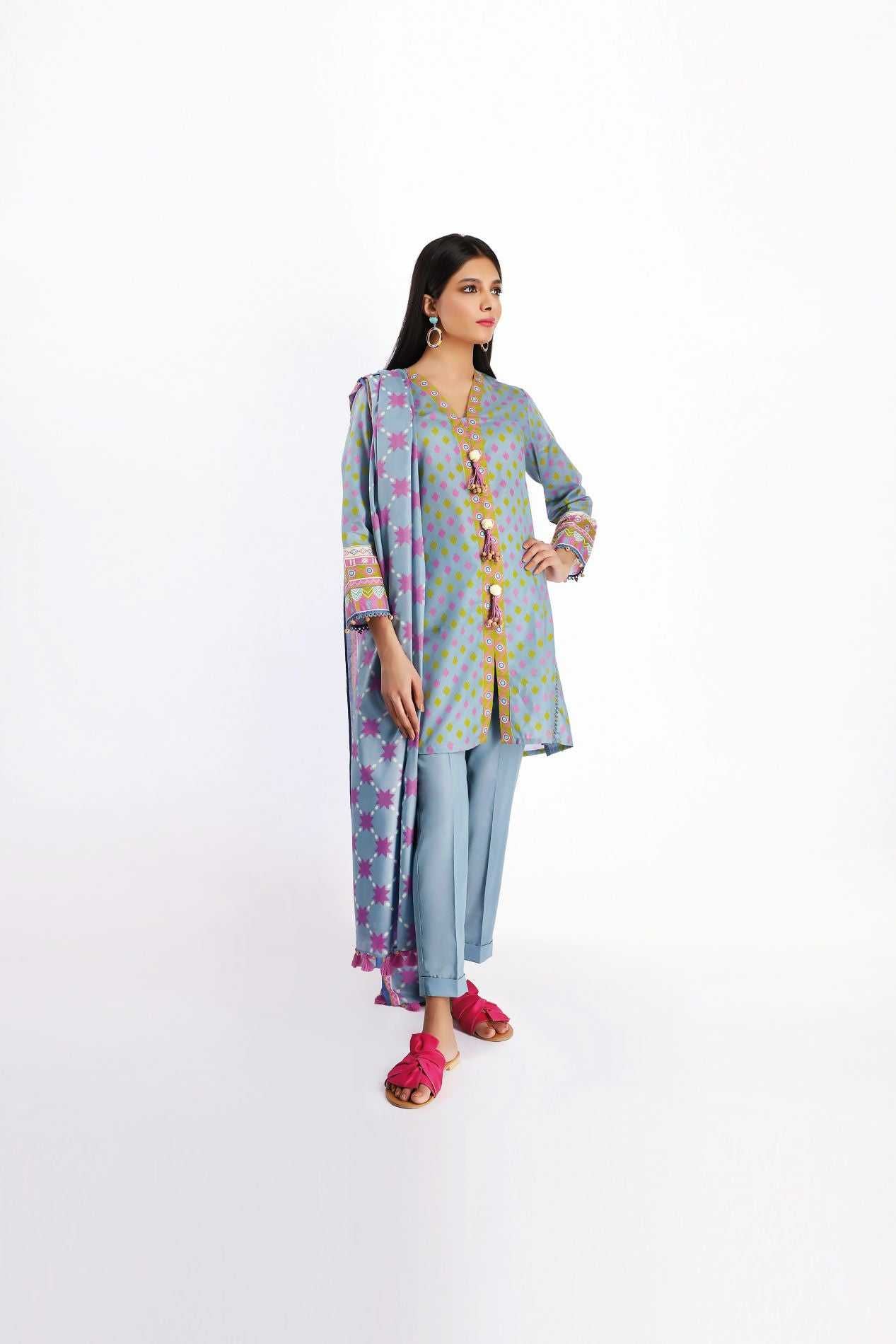 Khaadi BCS20204 Eid Lawn 2020