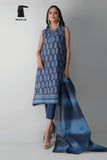 Khaadi A2103023 Blue Summer Lawn 2021