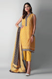 Khaadi A2104037 Yellow Summer Lawn 2021