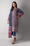 Khaadi A2104039 Blue Summer Lawn 2021