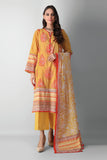 A210516 Yellow Khaadi Autumn Collection 2021