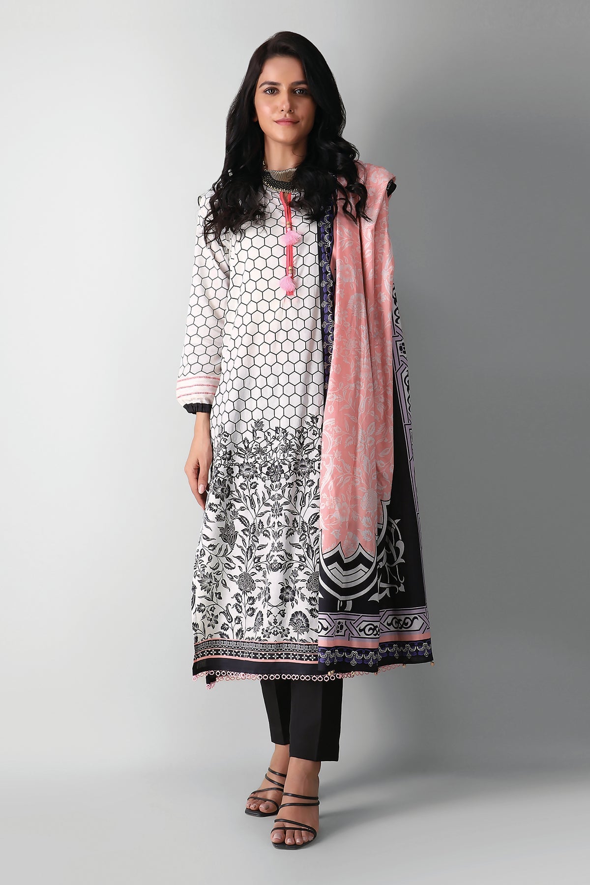 A210540 Yellow Khaadi Autumn Collection 2021